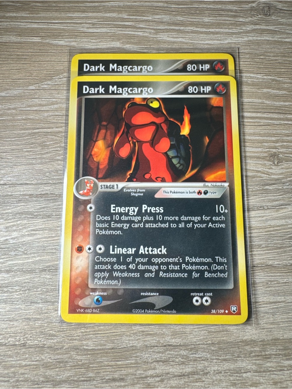 Dark Magcargo #38/Pokemon Team Rocket Returns (Lot of 2)
